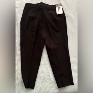 Rafaella Stretch Black Women Size 16 Capri Slacks / Pants